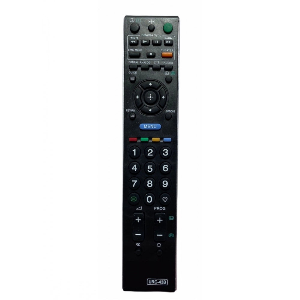 Generic LCD_LED Remote No. URC 43, Compatible With Sony Bravia LCD_LED TV Remote Control_Old Remote Functions Must Be Exactly Same (Color:Multi)