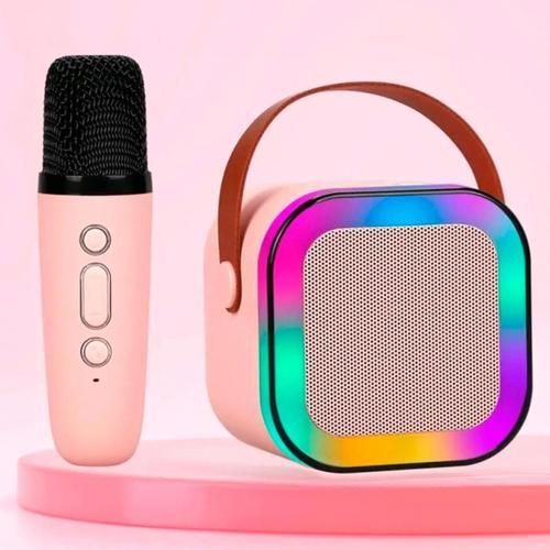 Mini Karaoke Machine With 1 Mic