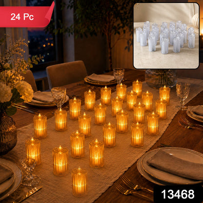 Flameless LED Candles – Decorative Tea Lights
