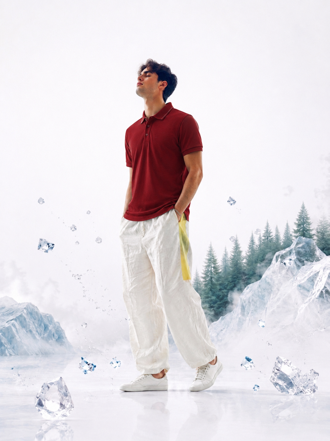 Men’s Premium Cotton Polo T-Shirt