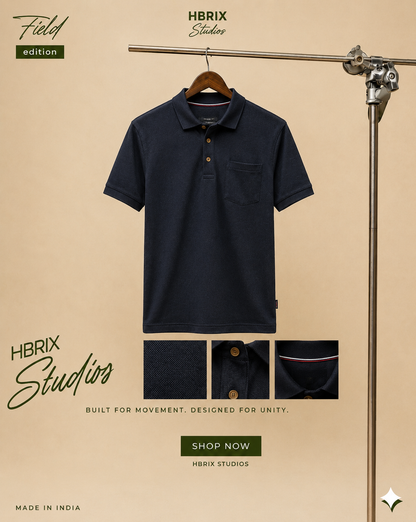 Men’s Premium Cotton Polo T-Shirt