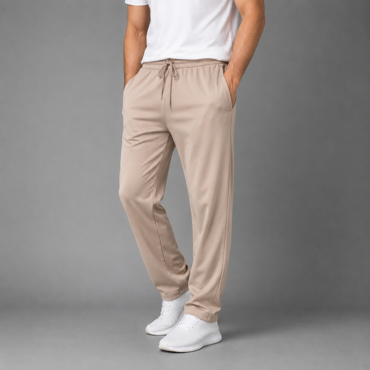 Men's UltraSoft Sports Track Pants | Zipper Pocket | Imported Fabric