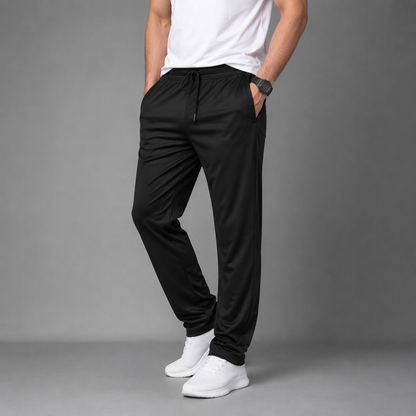 Men's UltraSoft Sports Track Pants | Zipper Pocket | Imported Fabric