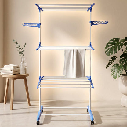 Indoor drying rack for everyday laundry