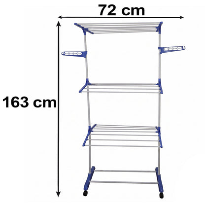 Drying stand size 72 x 163 centimetres