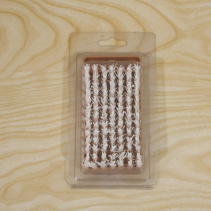 Live photo of cleaning brush in card packing