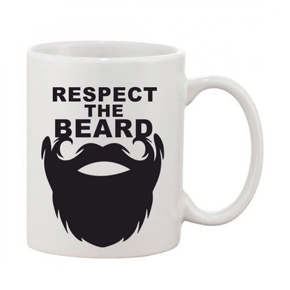 Generic Printed Ceramic Coffee Mug - 1 Pieces, White, 11oz
