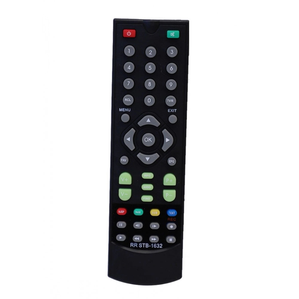 Generic Set Top Box Remote, Compatible With Ssdn Set Top Box Remote Control_Old Remote Functions Must Be Exactly Same (Color:Multi)