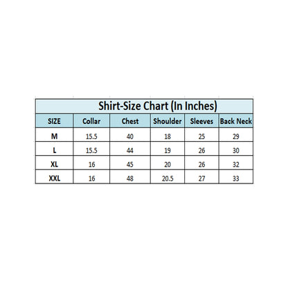 Generic Men's Cotton Blended Checked Full Sleeve Shirt (Red)