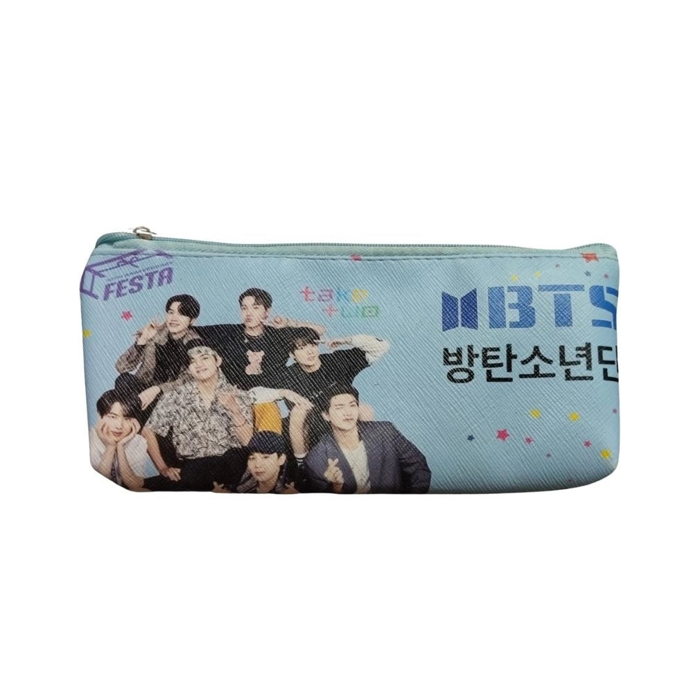 Pack Of_2 Pencil Poch - BTS |   Canvas  |   Stationery | 3+ Years