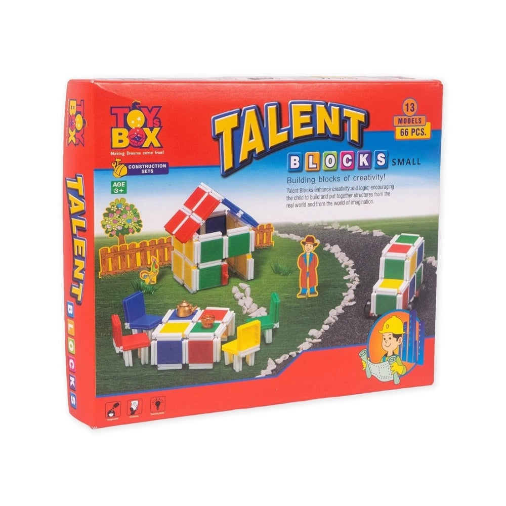 66_Pcs Set Talent Small Block  | Plastic | Educational Toys | 3+ Years
