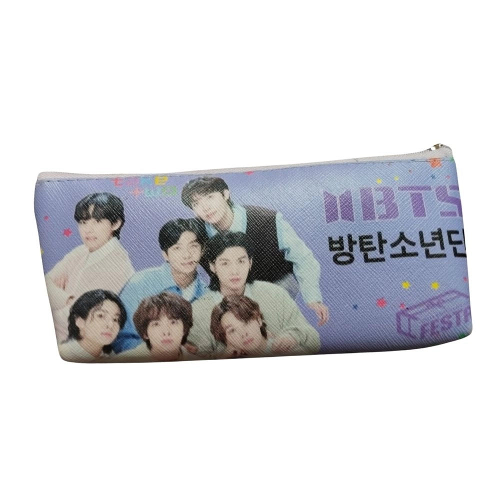Pack Of_2 Pencil Poch - BTS |   Canvas  |   Stationery | 3+ Years
