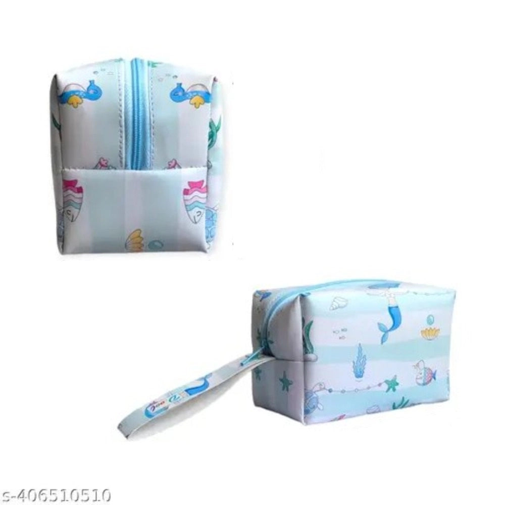 Pouch - Mermaid Theme | Canvas | Stationery | 5+ Years