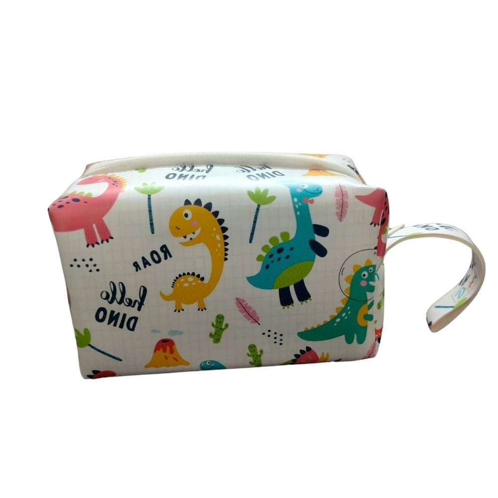 Pouch - Dinosaur Theme |   Canvas  |   Stationery | 3+ Years