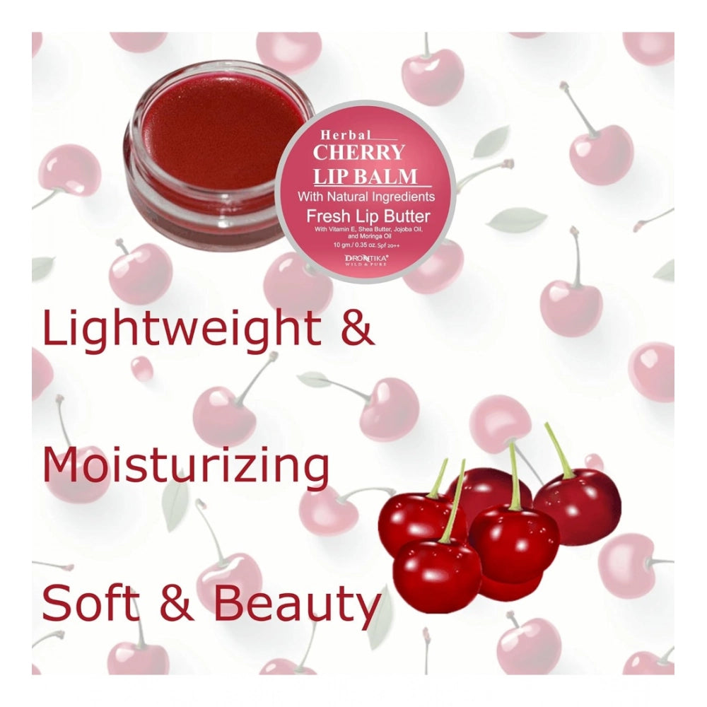 Generic Unisex Herbal Dark And Chapped Lips Beetroot &amp; Cherry Lip Balm Pack Of 2 (20gm)