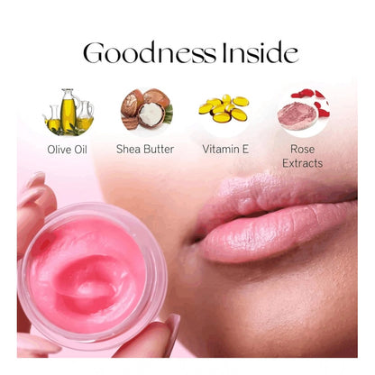 Generic Unisex Herbal Dark And Chapped Lips Rose Lip Balm (10gm)