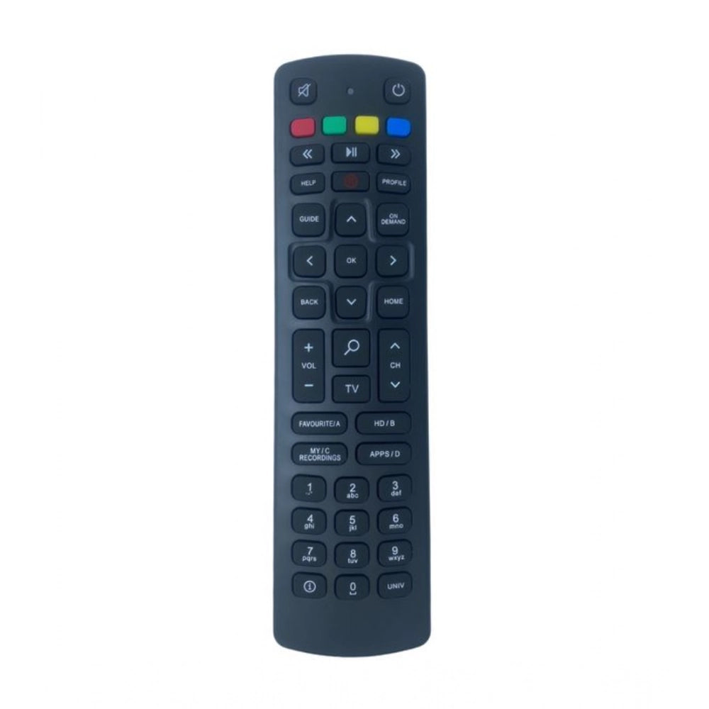 Generic Set Top Box Remote No. 1097 Compatible-Replacement for Jio Fiber Set Top Box Remote Control (Black)