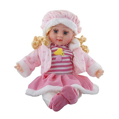 Generic Plastic Singing Songs And Poem Baby Girl Doll (Multicolor )