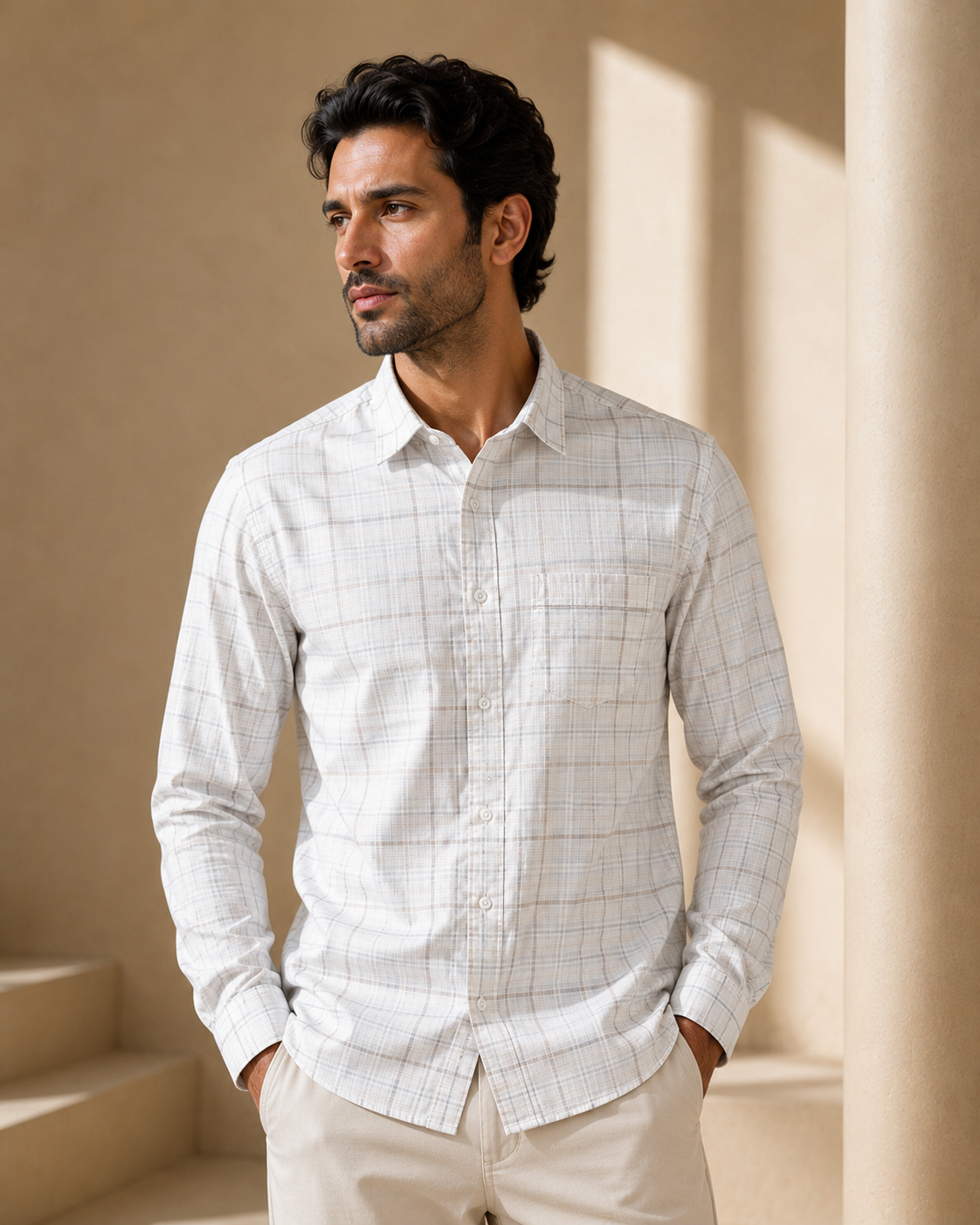 Men’s Premium Imported Linen Full Sleeve Shirt | Stylish Casual & Party Wear | M, L, XL, XXL | Any 3 randomly colours will be sent