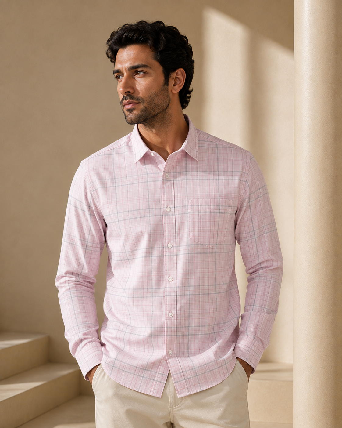 Men’s Premium Imported Linen Full Sleeve Shirt | Stylish Casual & Party Wear | M, L, XL, XXL | Any 3 randomly colours will be sent