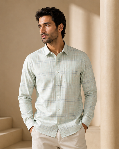 Men’s Premium Imported Linen Full Sleeve Shirt | Stylish Casual & Party Wear | M, L, XL, XXL | Any 3 randomly colours will be sent