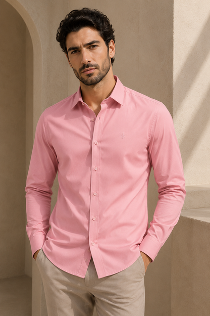 Men’s Premium Imported Satin Lycra Full Sleeve Shirt | Smooth & Stylish Finish | M to XL