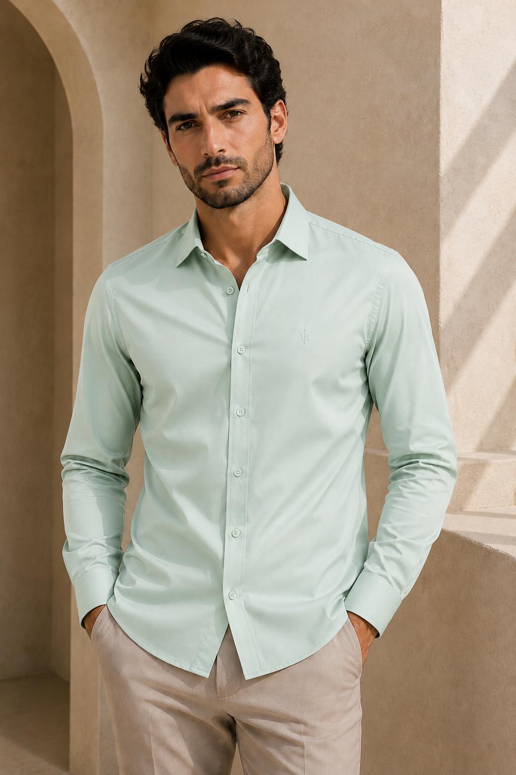 Men’s Premium Imported Satin Lycra Full Sleeve Shirt | Smooth & Stylish Finish | M to XL