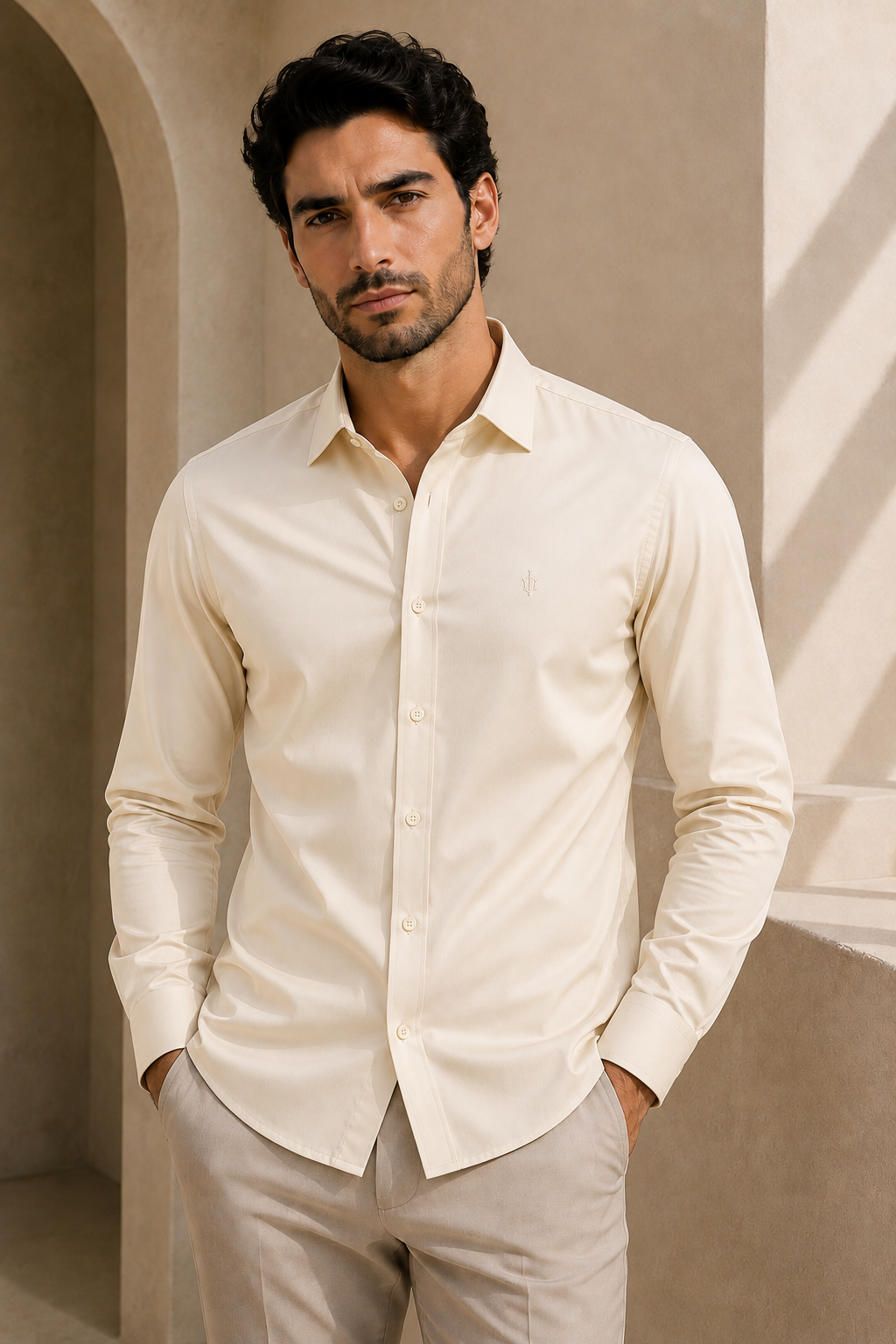 Men’s Premium Imported Satin Lycra Full Sleeve Shirt | Smooth & Stylish Finish | M to XL