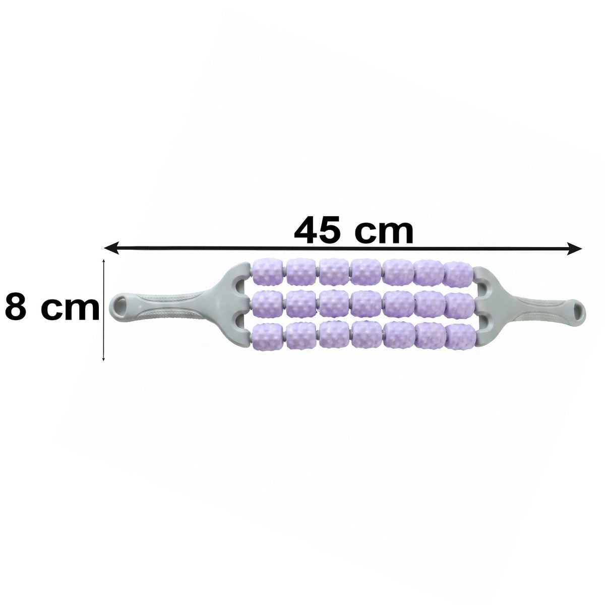 Muscle roller stick length and size details