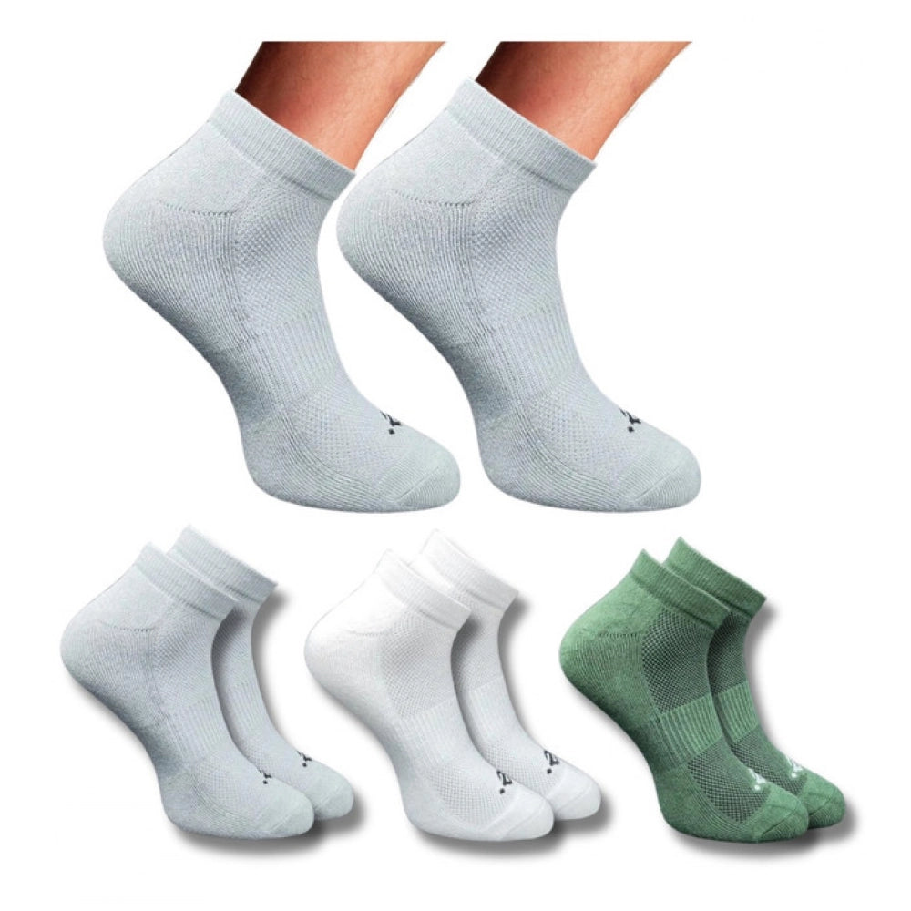 Generic 3_Pair Set Unisex Casual Cotton Printed Low Cut Socks (Multicolor)