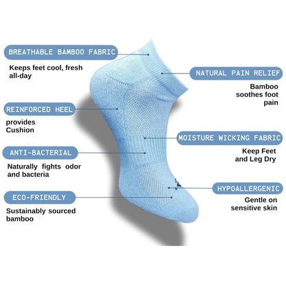 Generic 3_Pair Set Unisex Casual Cotton Printed Low Cut Socks (Multicolor)