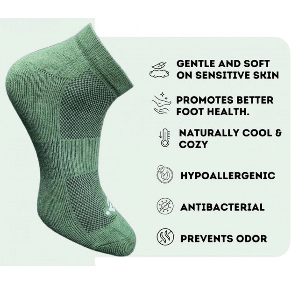 Generic 3_Pair Set Unisex Casual Cotton Printed Low Cut Socks (Multicolor)