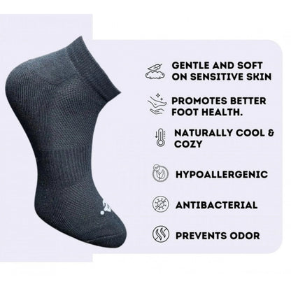 Generic 3_Pair Set Unisex Casual Cotton Printed Low Cut Socks (Multicolor)