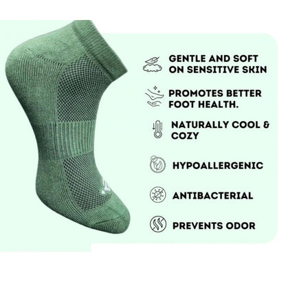 Generic 3_Pair Set Unisex Casual Cotton Printed Low Cut Socks (Multicolor)
