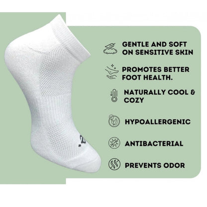 Generic 3_Pair Set Unisex Casual Cotton Printed Low Cut Socks (Multicolor)