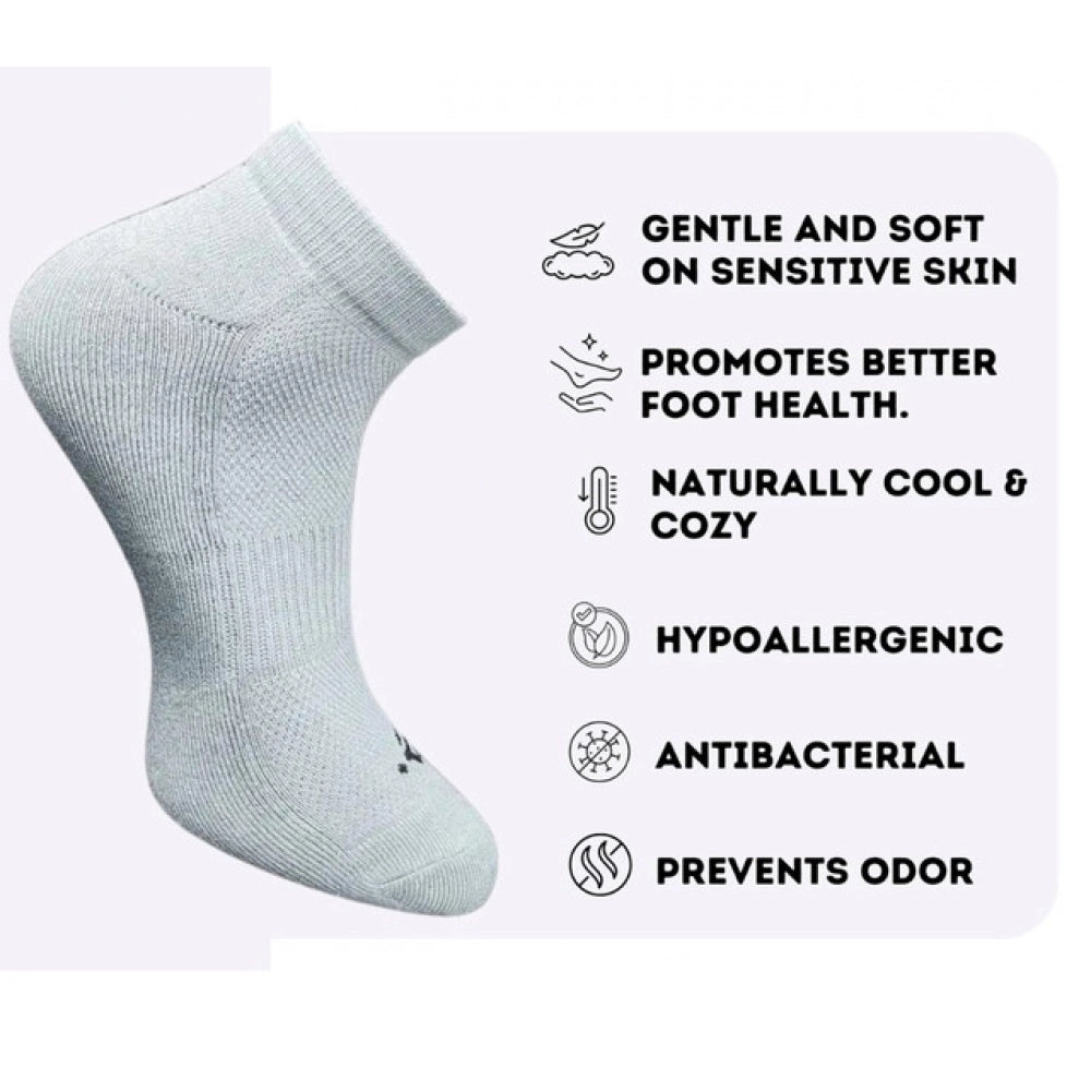 Generic 3_Pair Set Unisex Casual Cotton Printed Low Cut Socks (Multicolor)