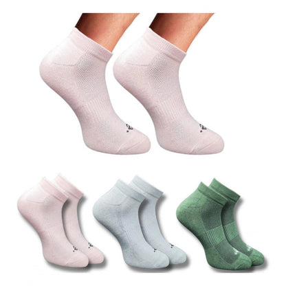 Generic 3_Pair Set Unisex Casual Cotton Printed Low Cut Socks (Multicolor)