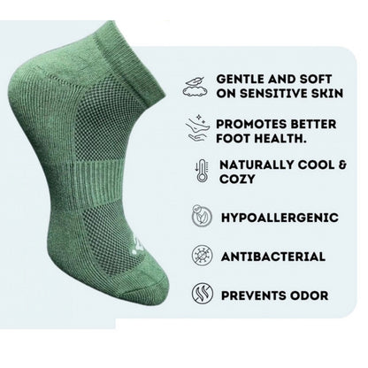 Generic 3_Pair Set Unisex Casual Cotton Printed Low Cut Socks (Multicolor)