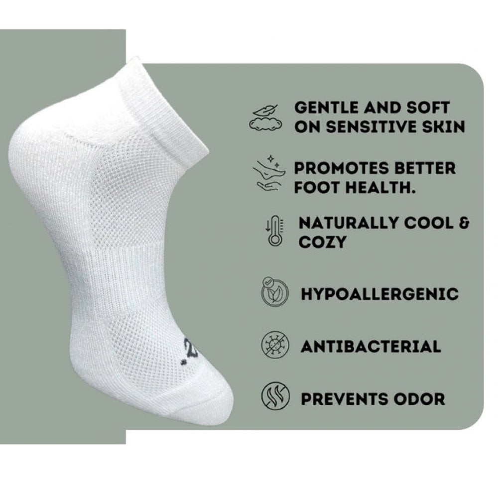 Generic 3_Pair Set Unisex Casual Cotton Printed Low Cut Socks (Multicolor)