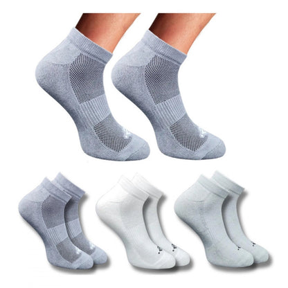 Generic 3_Pair Set Unisex Casual Cotton Printed Low Cut Socks (Multicolor)