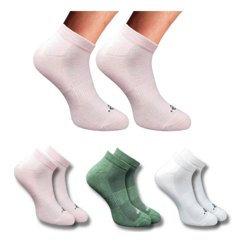 Generic 3_Pair Set Unisex Casual Cotton Printed Low Cut Socks (Multicolor)