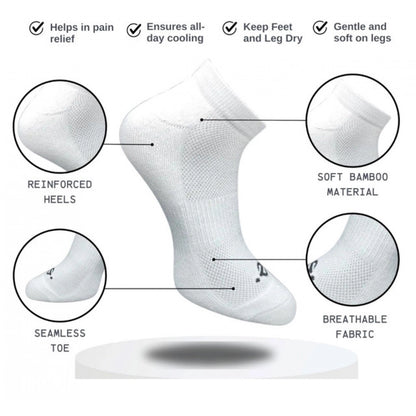 Generic 3_Pair Set Unisex Casual Cotton Printed Low Cut Socks (Multicolor)