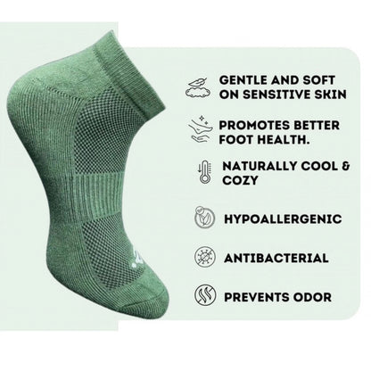 Generic 3_Pair Set Unisex Casual Cotton Printed Low Cut Socks (Multicolor)