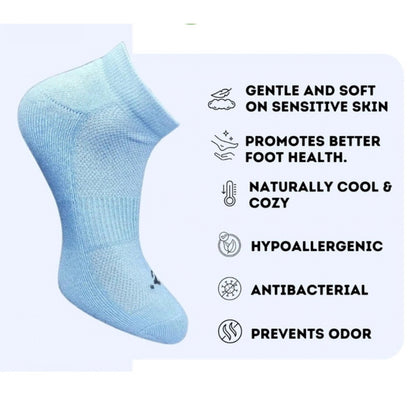 Generic 3_Pair Set Unisex Casual Cotton Printed Low Cut Socks (Multicolor)