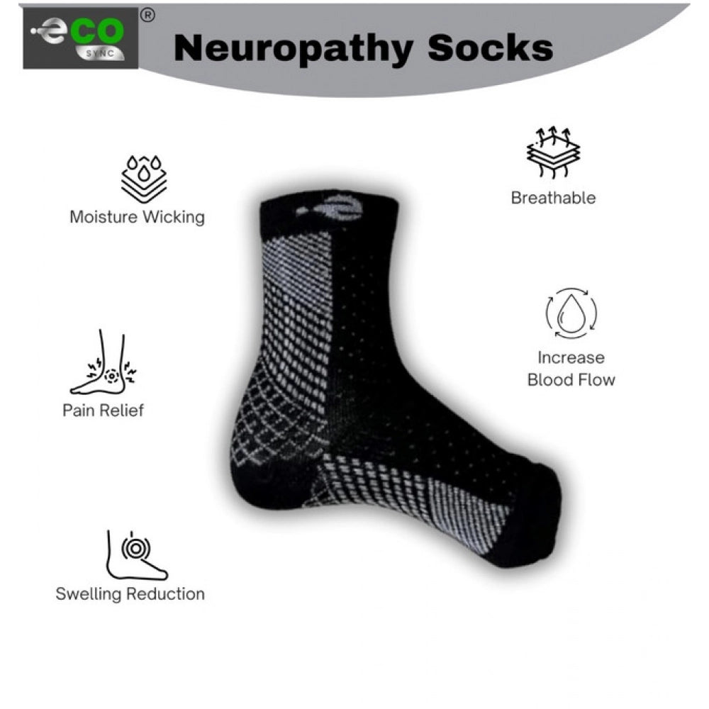 Generic 3_Pair Set Unisex Casual Cotton Printed Ankle Length Support Socks (Multicolor)