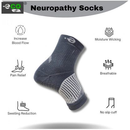 Generic 3_Pair Set Unisex Casual Cotton Printed Ankle Length Support Socks (Multicolor)