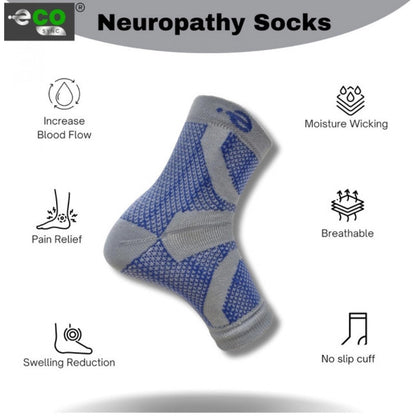 Generic 3_Pair Set Unisex Casual Cotton Printed Ankle Length Support Socks (Multicolor)