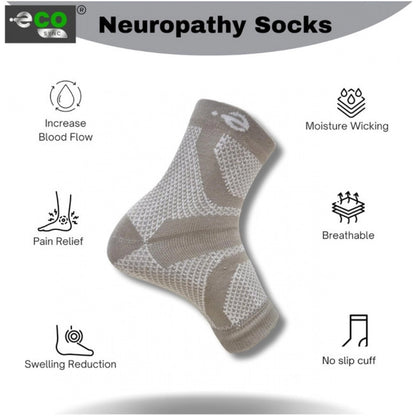 Generic 3_Pair Set Unisex Casual Cotton Printed Ankle Length Support Socks (Multicolor)