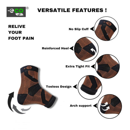 Generic 3_Pair Set Unisex Casual Cotton Printed Ankle Length Support Socks (Multicolor)