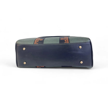 Generic Women's Polyurethane Textured Duffle Bag with Adjustable &amp; Removable Strap (Dark Green)